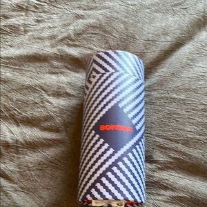 Bombas Gray and Black Patterned Socks